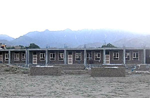 TIE's Farza school under construction